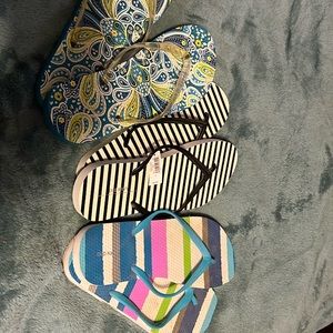 3 Pairs of Flip Flops